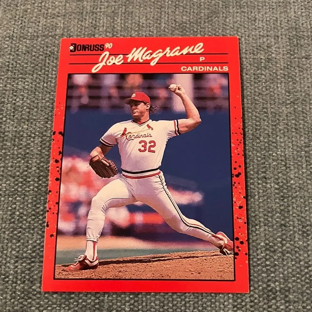 1990 Donruss St. Louis Cardinals Baseball Card Trading Card